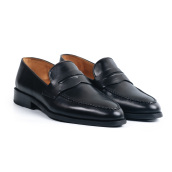Giày Tây Cao Cấp CLASSIC LOAFERS - LF02 - Da Bò Ý Lót Trong Da Bò Mộc - Thương hiệu Be Classy