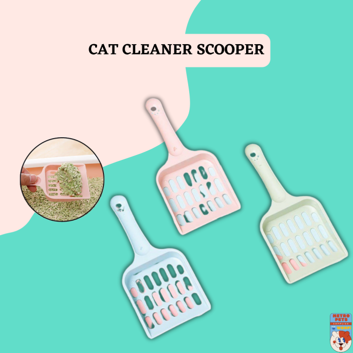 Cat Cleaner Scooper Shovel Sand Poop Waster Scoop Plastic Cat Litter