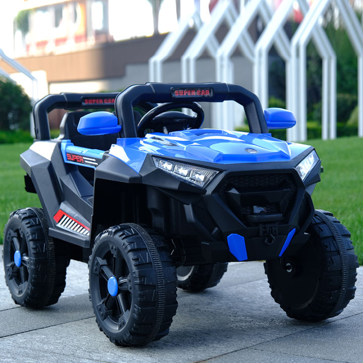 toysgarden-รถแบตเตอรี่เด็ก-รถเด็กนั่งทรงjeeb-5-มอเตอร์-4x4-รุ่นใหม่ล่าสุด