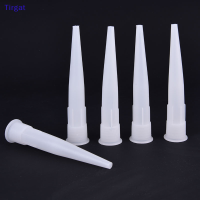 ?【Lowest price】Tirgat 20pcs Universal caulking หัวฉีดกระจกกาวปลายปากบ้านเครื่องมือก่อสร้าง