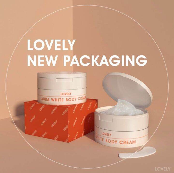 lovely-white-1-setแถมสบุ่1ก้อน-แพ็คเกจใหม่ของไลด์ไวท์-lovely-white-aura-cream-1-กระปุก-lovely-white-aura-body-cream-1-กระปุก-ขนาด-50-กรัม