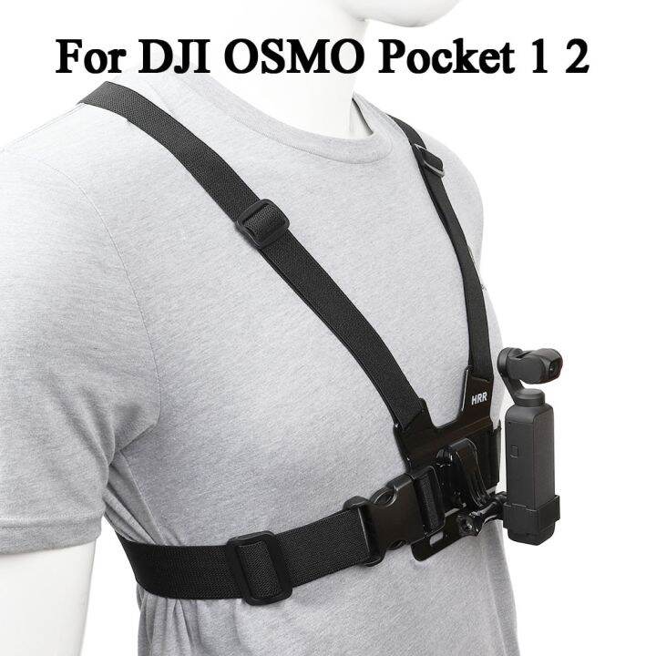 Chest Mount Harness Chesty Strap For DJI OSMO Pocket 1 2 Gimbal