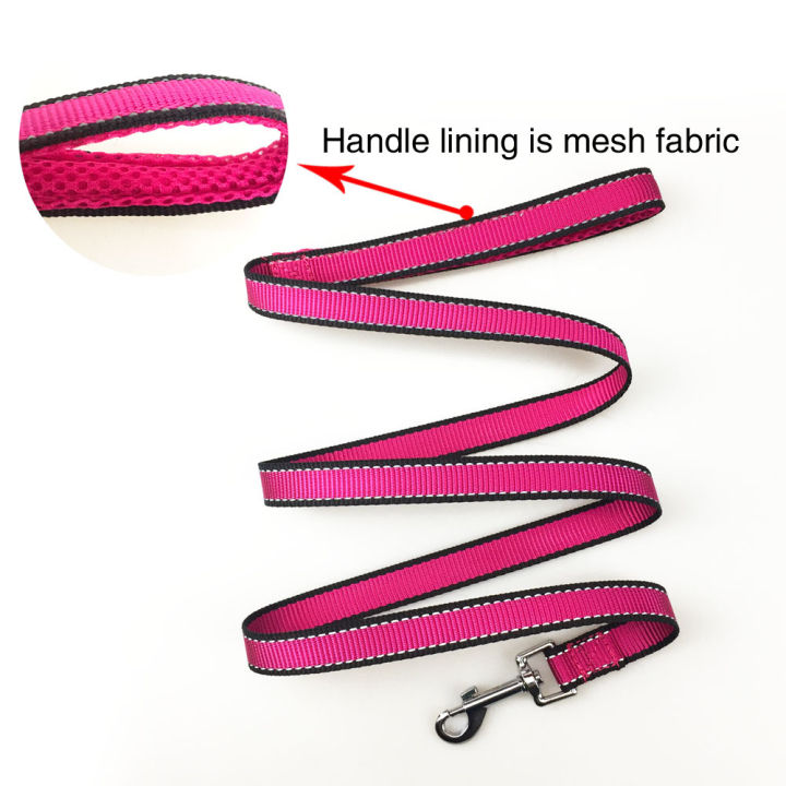 easy-walking-dog-harness-soft-padded-reflective-adjustable-harness-no-pull-dog-harness-with-handle-and-two-leash-attachments