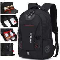 ▫◕✽  Mens Backpacks Anti-Theft Multifunctional 17-Inch Laptop with USB Charging for Business Students