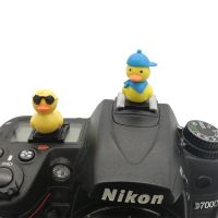 Yellow Duck 3D Cartoon Camera Flashlight Hot Shoe hotshoe cover For Canon Nikon Fujifilm Samsung Panasonic Leica Olympus