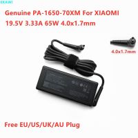 PA-1650-70XM ของแท้3.33A 19.5V 65W อะแดปเตอร์แหล่งกระจายไฟ AC A14 065N 1A สำหรับหนังสือ Xiaomi Redmi 13 14 Charger Laptop