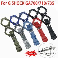 (Current Stock) สายนาฬิกาข้อมือซิลิโคน สําหรับ G SHOCK GA700 710 735