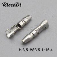 100Pcs 3.5 Bullet Terminal Car Electrical Wire Connector Diameter 3.5mm Pin DJ211-3.5A Electrical Connectors