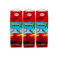 [ส่งฟรี!!!] เอโร่ น้ำแอปเปิ้ล 100% 1000 มล. x 3 กล่องaro 100% Apple Juice 1000 ml x 3 Boxes