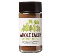 กาแฟไม่มีคาเฟอีน  Whole Earth Decaf Organic Coffee 100 g Coffee Alternative Made with barley &amp;Chicory