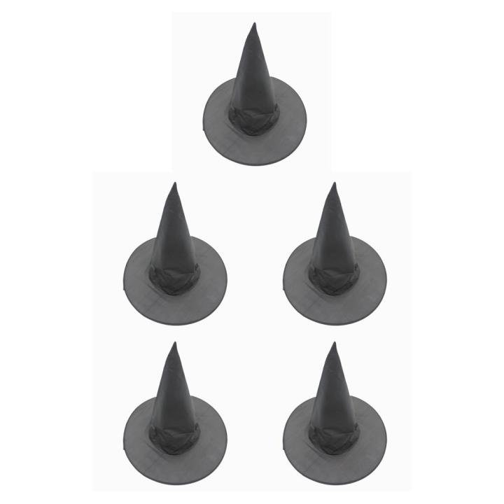 หมวกแก๊ปยอดแหลม1-2-3-5สำหรับทุกเพศอุปกรณ์หมวกพ่อมดแม่มดแต่งหน้าอุปกรณ์ตกแต่งฮาโลวีนประสิทธิภาพเด็ก