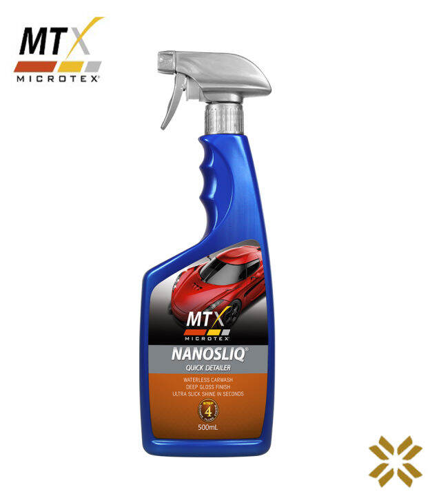 Microtex NanoSLIQ 500ml (Quick Detailer Waterless Carwash, MTX Car Care