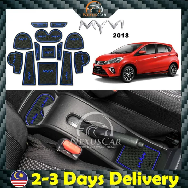 NexusConcept Perodua Myvi 2018 Interior Slot Mat | Lazada