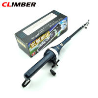 Climber【จัดส่งที่รวดเร็ว】ชุดคันเบ็ดทะเลพับได้ FRP คันเบ็ดตกปลาขนาดเล็กแบบพกพาส่วนสั้นพิเศษชุดคันเบ็ดตกปลาที่แข็งแกร่งสูง