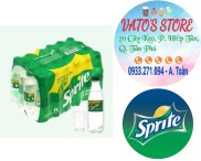 Thùng 24 chai Nước ngọt có ga SPRITE chanh chai 300ml Lốc 6 chai Nước ngọt