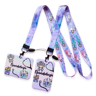 【CC】♠  Hospital Neonatology Card Holder Lanyard Doctor Credit Neck ID Badge Holders Credentials Retractable Clip yoyo