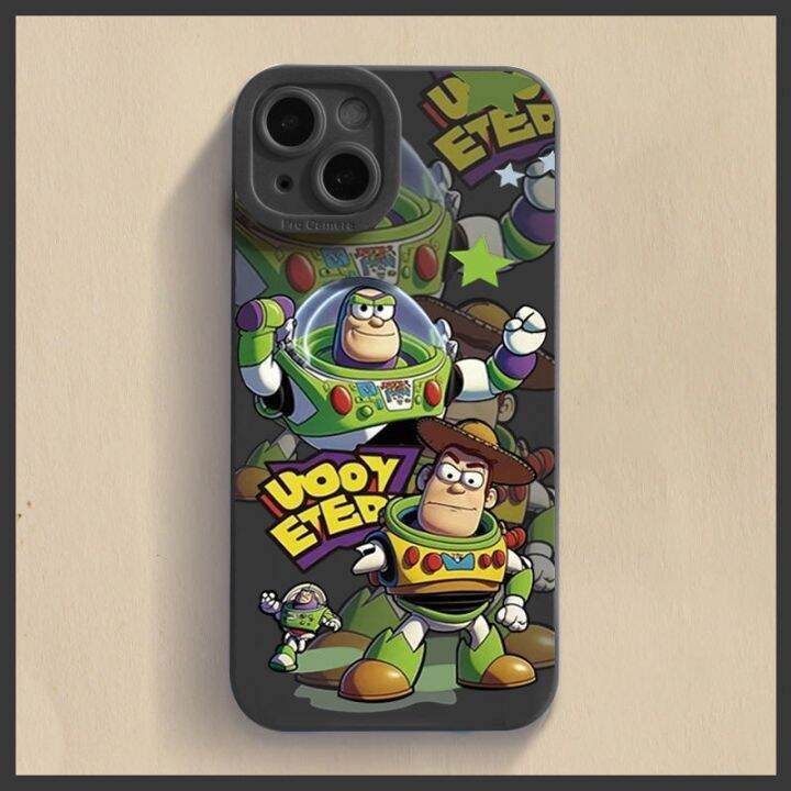 เคสโทรศัพท์มือถือ-ซิลิโคน-กันกระแทก-ลาย-lightyear-สําหรับ-iphone-12-x-xr-xs-7-8-13-14