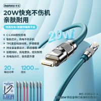 [COD] REMAX Ruiquan 100W Fully Compatible Zinc Alloy With Elastic Soft Rubber Data Cable Fast Charging