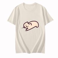 Meme Everyday One Cat Grinding Paws T shirts MEN Aesthetic Tshirts 100% Cotton High Quality T Shirts Short Sleeve Regular O neck| |   - AliExpress