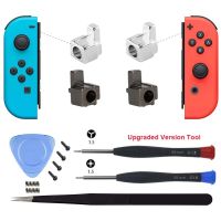 Nintend Switch Accessory Metal Lock Buckles with Opening Tools For Nintendo Switch for Joy Con Replacement for Joycon Repair Kit Controllers