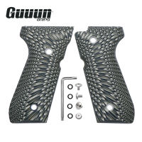 Guuun 92 Grips（92 กำด้ามปืน ） กลยุทธ์ 92 G10 จับจับแพทช์ที่กำหนดเองจับCncจับมือจับอุปกรณ์เสริม Starburst Texture