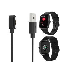 ▬✎✥ Charger for Smart Watch P8 P9 USB Charging Cable 2 Pin Adsorption Portable Safe Fast Stable Performance