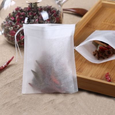 6 X 8 5 7CM 500pcs Scented TeaBag With String Filter Disposable for Herb