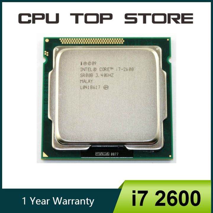 1 Used Intel I7 2600 CPU Processor Quad-Core 3.4Ghz Socket LGA1155 ...