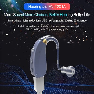 ZZOOI Hearing Aid Digital Sound Amplifier Air Conduction Wireless Headphones for Deaf Elderly Ear Care Hearing Aids Sound Enhancer