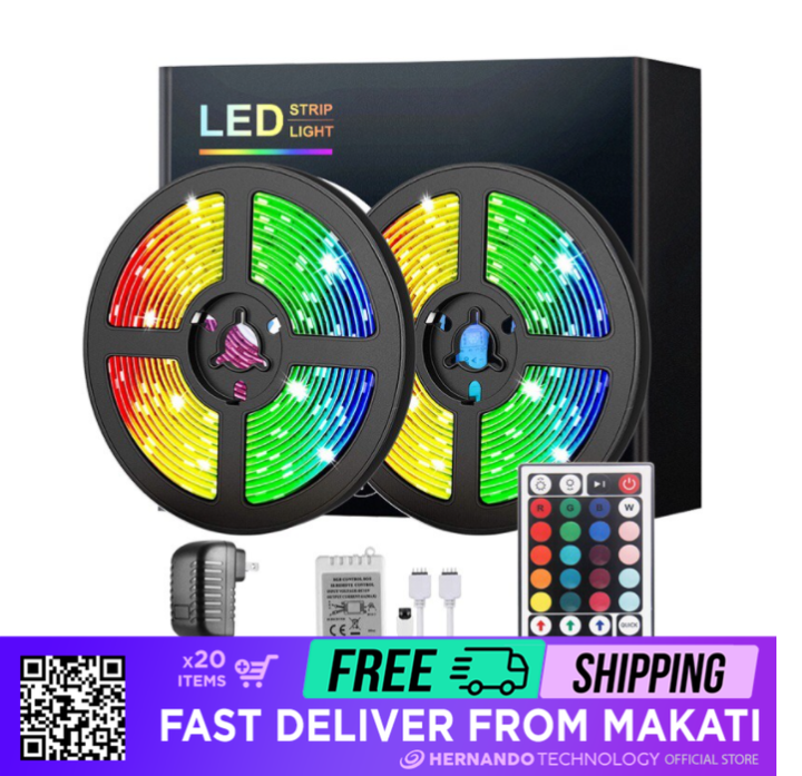 LED Strip Light SMD RGB 10M RGB Color Changeable Waterproof Flexible