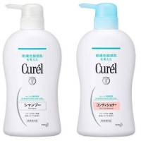 Curel INTENSIVE MOISTURE Shampoo Conditioner คิวเรล อินเทนซีฟ มอยส์เจอร์ แคร์ 420 มล