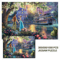 Dream Collection Puzzle 3005001000 PCS สำหรับผู้ใหญ่เด็กจิ๊กซอว์ไม้ปริศนาเจ้าหญิงและกบของเล่นเพื่อการศึกษา