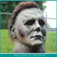 Halloween Horror Mask Wigs for Michael Myers Cosplay Latex Headgear