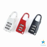 TookDee กุญแจล็อคกระเป๋าเดินทาง แบบตั้งรหัส 3หลัก กุญแจล็อคเอนกประสงค์ Luggage lock