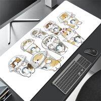 อะนิเมะน่ารักแมว Mousepad เครื่องเกม Office Mousepad เกมคีย์บอร์ดยางแผ่นบนโต๊ะ Otaku Kawaii พรมพีซี Rug XL