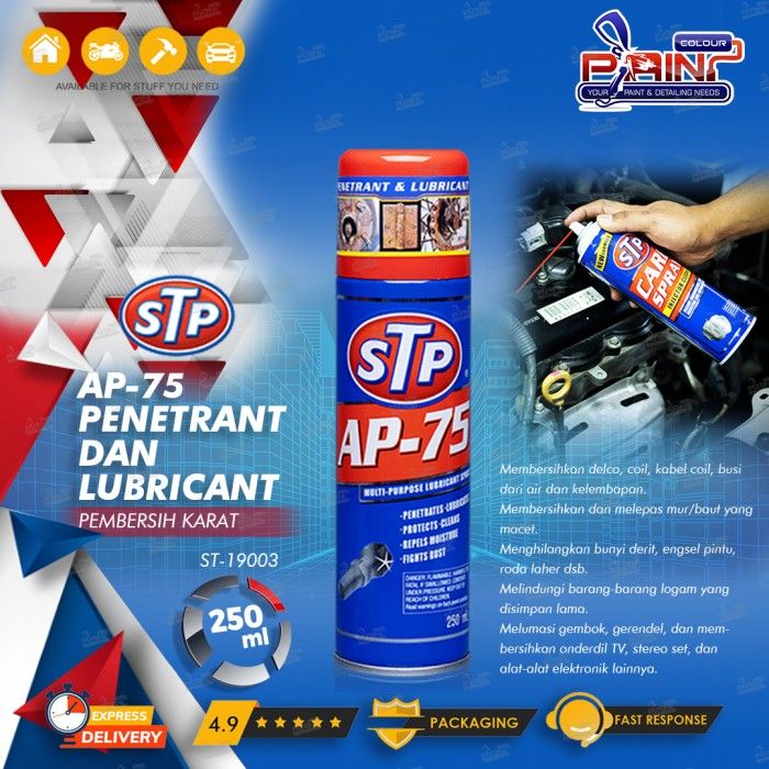 Stp Ap 75 Penetrant And Lubricant Pelumas Anti Karat Logam Besi 250 Ml Lazada Indonesia 9633