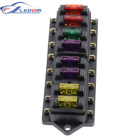 1pcs 8 ฟิวส์กล่อง DC 12V 24V 40A วงจรรถพ่วง Auto Blade ฟิวส์กล่องผู้ถือบล็อก ATC ATO ฟิวส์ 8 ฟิวส์-lihaiyan4