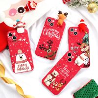 เคสตุ๊กตาคริสต์มาสแวววาว,เคสสำหรับ Samsung Galaxy A54 A32 A50 A34 A51 A53 A14 A70 A12 A22 A71 A41 A52 A10 A72 A13 A23 A03 A52S