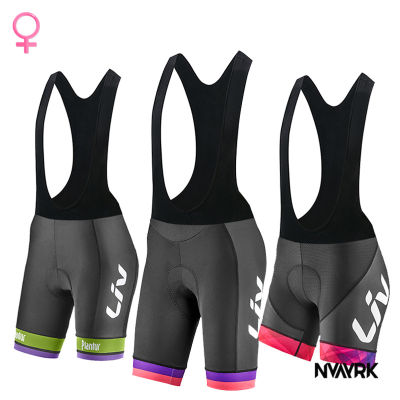 LIV 2021 Women Cycling Shorts Sports Pattern Tight Bicycle Shorts Gel Pad MTB Female Shorts Riding Bike Pants Underpants