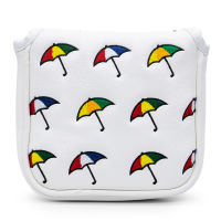 Golf Mallet Putter Cover Classical Colorful Umbrella Golf Putter Cover For Mallet Headcover With Magnetic Closure Elegant Galaxi