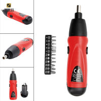 Electric Screwdriver Battery Operated Cordless Screw Driver Drill Tool Set