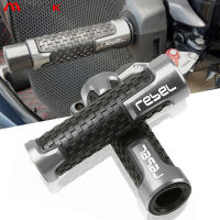 22Mm 7/8 Anti-Skid CNC รถจักรยานยนต์ Handle Bar Grips Handlebar Grip สำหรับ Honda Rebel 500 300 CMX500 CMX 300 CMX250C