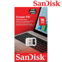 SanDisk Flash Drive Cruzer Fit 16GB (SDCZ33) แซนดิส แฟลซไดร์ฟ สำรองข้อมูล โน๊ตบุ๊ค คอมพิวเตอร์ PC MAC เมมโมรี่ การ์ด แฟลซไดซ์ โอนข้อมูล รับประกัน 5ปี Synnex