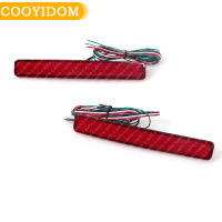 2pcs LED Tail Stop ke Light Rear Bumper Reflector Lamp Driving Reverse For VW T5 Transporter 2003 2004 2005 2006 2007-2010