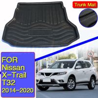 สำหรับ Nissan X-Trail Rogue XTrail T32 2014-2020แผ่นรองของบรรทุกหีบใส่ของหลังที่รองเท้าถาดป้องกันพรมปูพื้น2015 2016 2017 2018