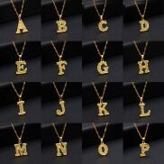Vòng Cổ Vòng Cổ Mặt Dây Chuyền Chữ In Hoa Tiếng Anh Collares Phụ Nữ Đồ