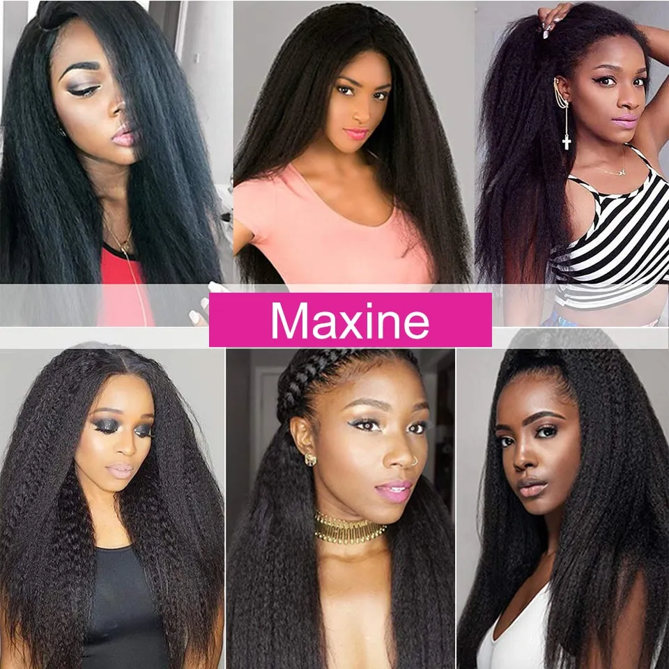 maxine kinky straight hair