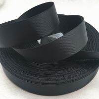 5Yards 10Mm 15Mm 25Mm 38Mm 50Mm ริบบิ้น Grosgrain สำหรับของตกแต่งงานแต่งงานคริสต์มาสงานเย็บงานฝีมือ DIY