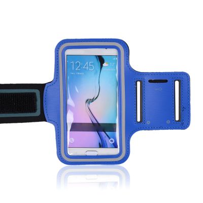 【SALE】 anskukducha1981 Armband สำหรับ Galaxy A7 2018 A750 / A6 Plus 6 "กระเป๋า Gym Running ARM Band กลางแจ้งเข็มขัดกีฬากันน้ำ