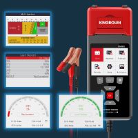 Kingbolen BM800 Automobile Battery Tester 6V 12V 24V,100-2000 CCA,Car Battery Analyzer,With Print Function,Car Battery Tool.